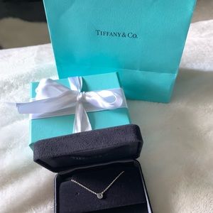 Elsa Peretti (Tiffany) diamond by the yard pendant